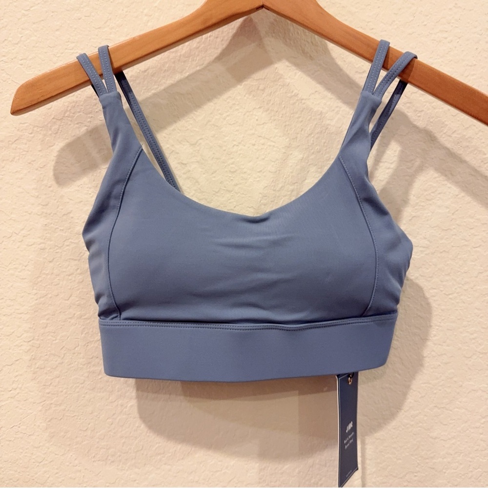 J.ING Powder Blue Active Sports Yoga Bra with Padding Size XS NWT